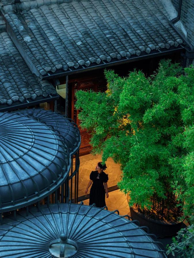Guanyin Yiyuntai Hotel Chengdú Exterior foto